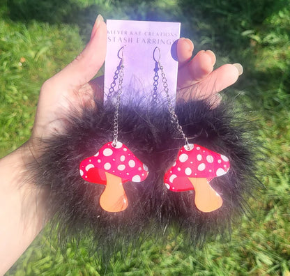 Mushroom Stash Earrings