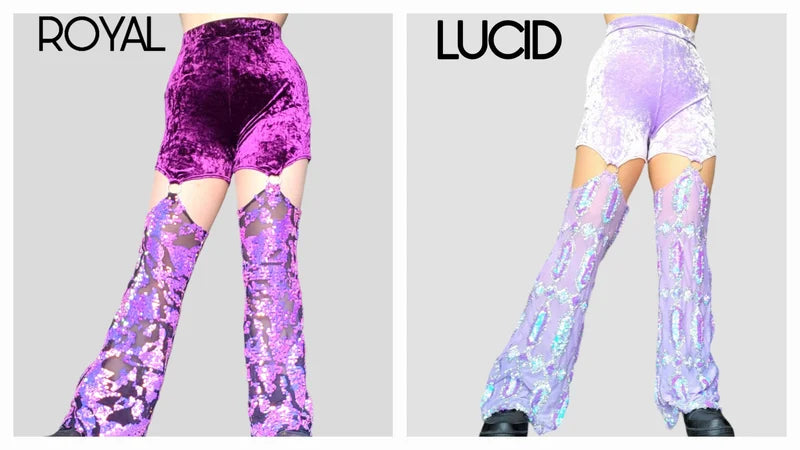 Sequin Garter Pants